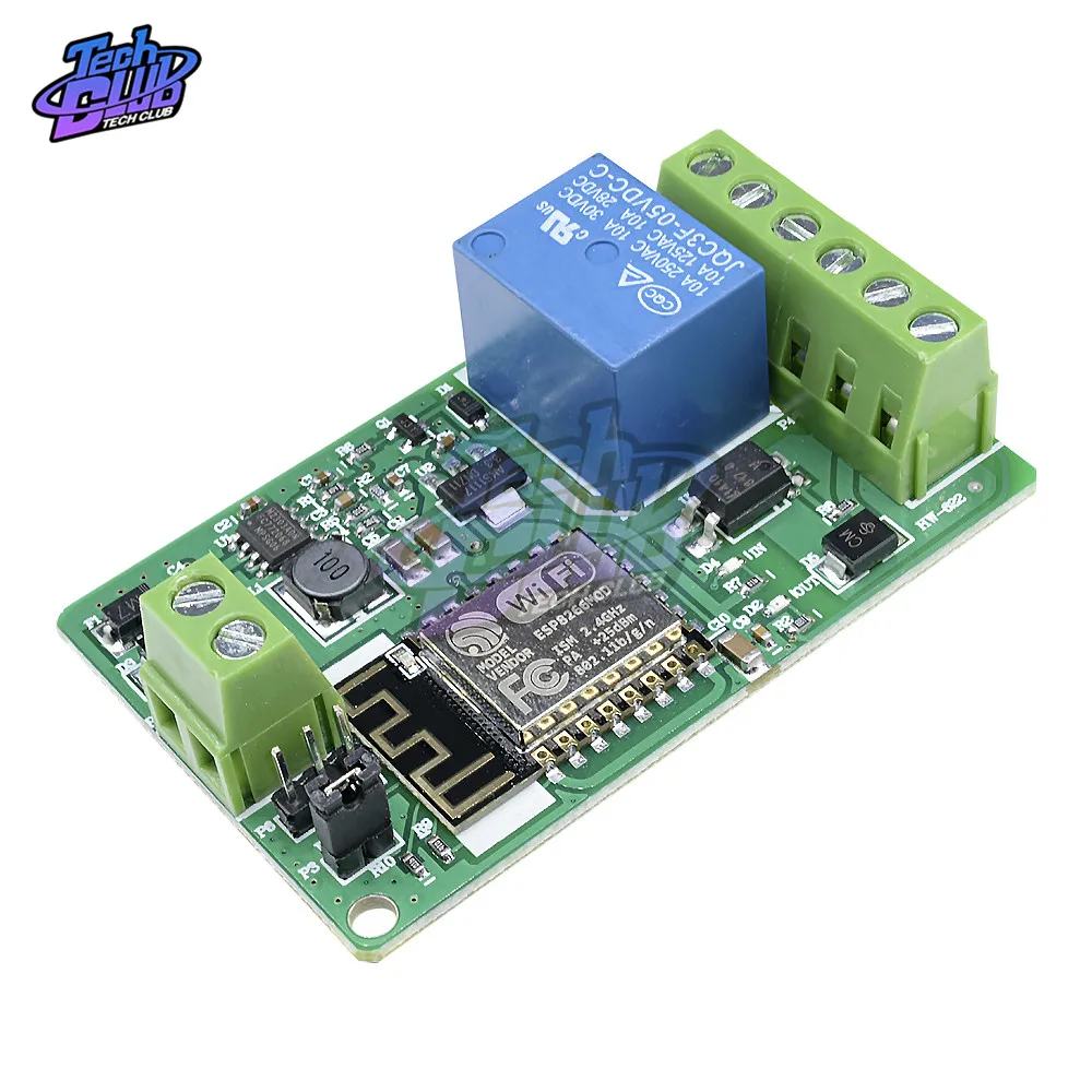 Релейный модуль Wi-Fi беспроводной переключатель постоянного тока 7-30 в 10 А 220 В ESP8266