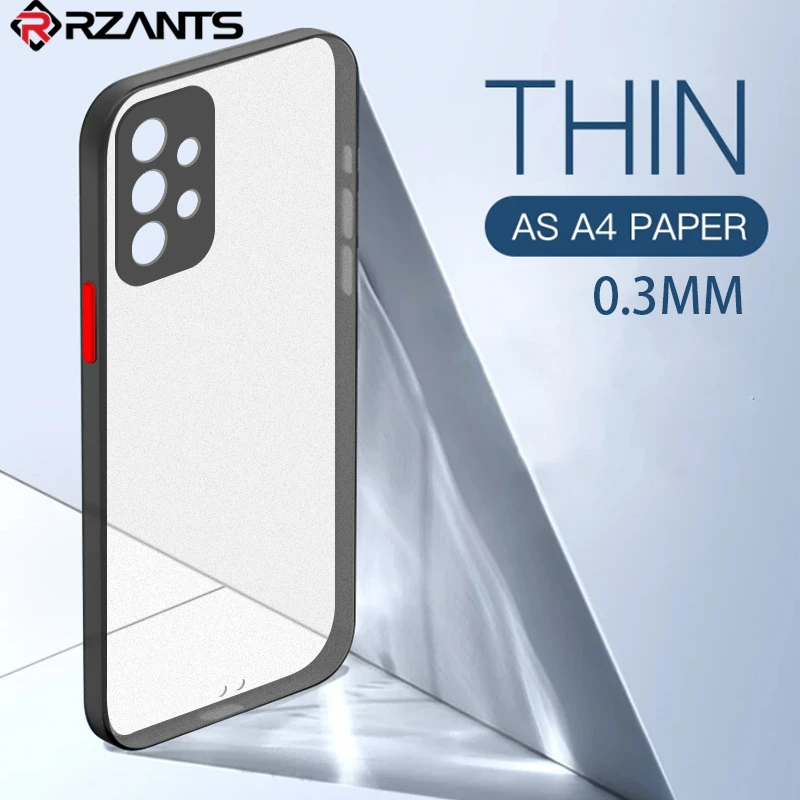 

Rzants For Samsung Galaxy A52 A72 A32 4G 5G Case Soft Casing 0.3MM Ultra Slim Thin Anti fingerprint Clear Cover