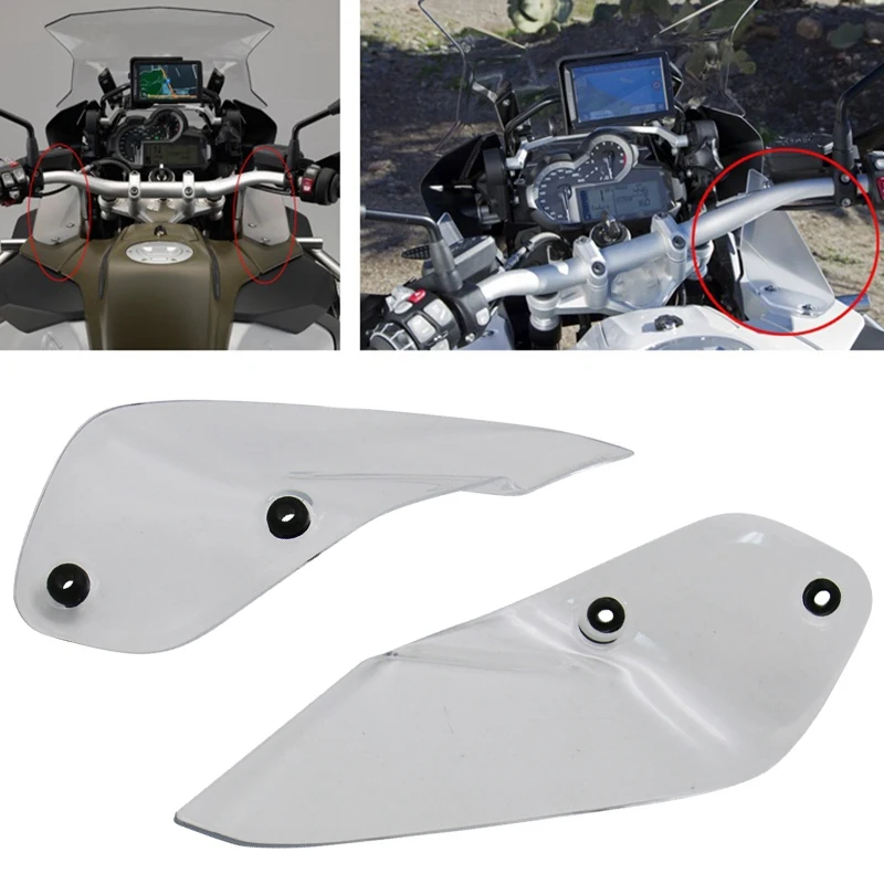 Для R1200GS Adventure 2014 2019 лобовое стекло мотоцикла ветровой отражатель HandShield Handguard(Clear)|
