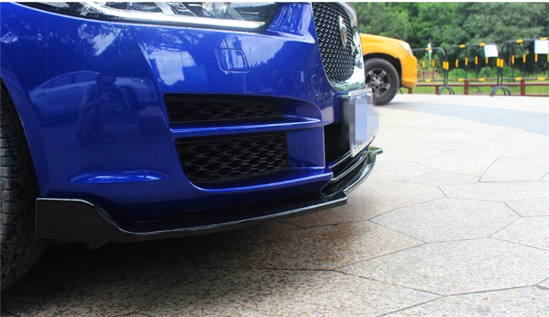 

For Jaguar XE/XEL Body kit spoiler 2018-2019 For Jaguar XE/XEL ABS Rear lip rear spoiler front Bumper Diffuser Bumpers Protector