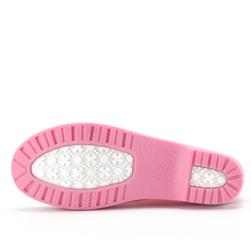 Fashion Women Rainboots Cute Spring Autumn Female Ankle Boots Waterproof Slip-On Antiskid Woman's Shoes 2021 Wading Footwear