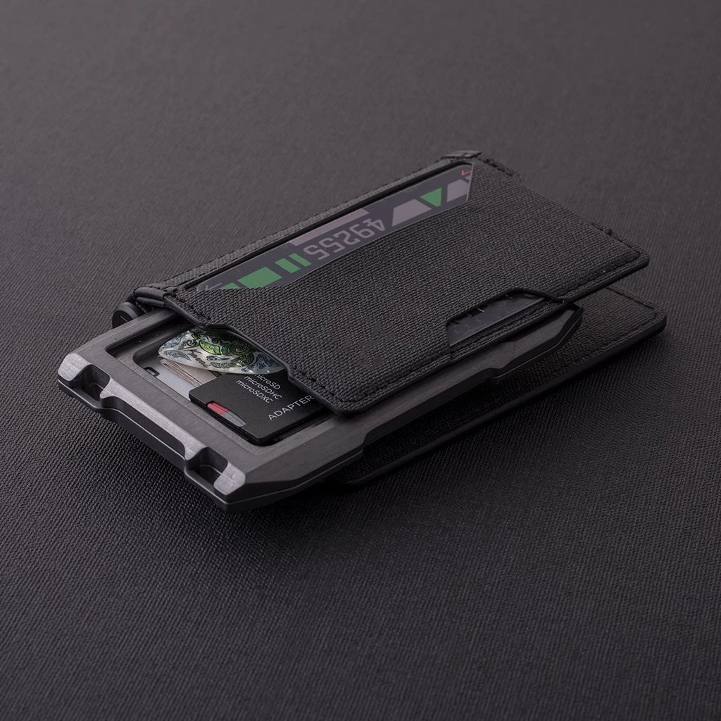 tangmo 2021 men wallet bifold aluminium metal rfid credit card holder bank id cardholder card case money practical tactical bag free global shipping