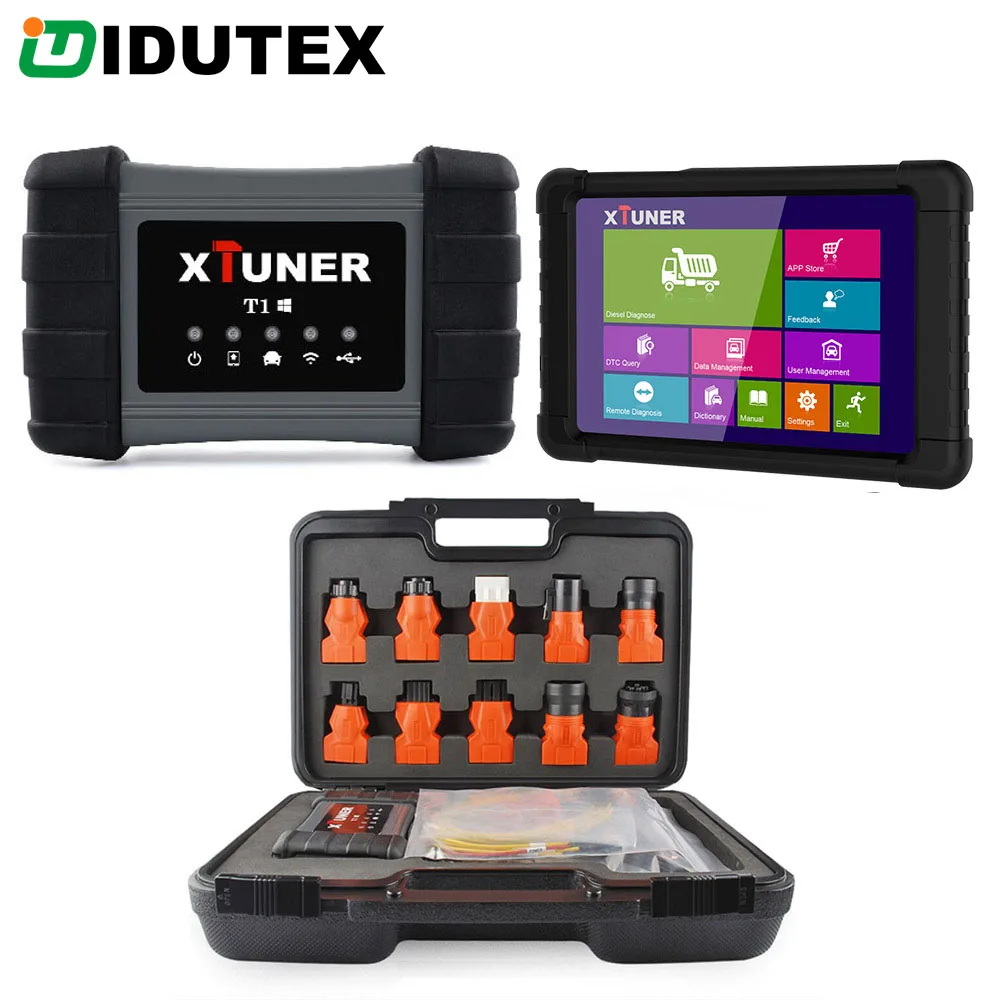 Xтюнер T1 Сверхмощный автомобиль OBD2 диагностический инструмент DPF автоматический