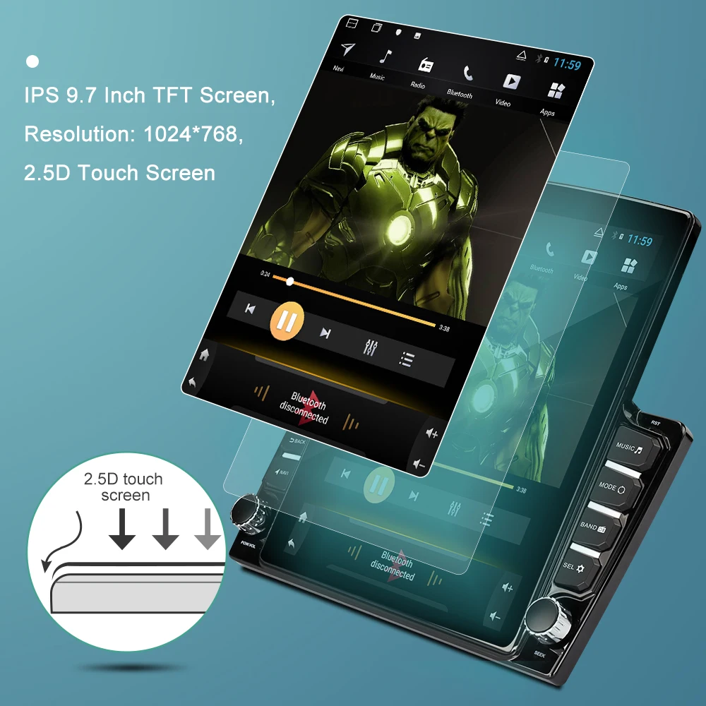 Isudar H53 4G 1 Din Android авто радио для VW/Volkswagen/Passat b8 Magotan 2015 Автомобильный мультимедийный