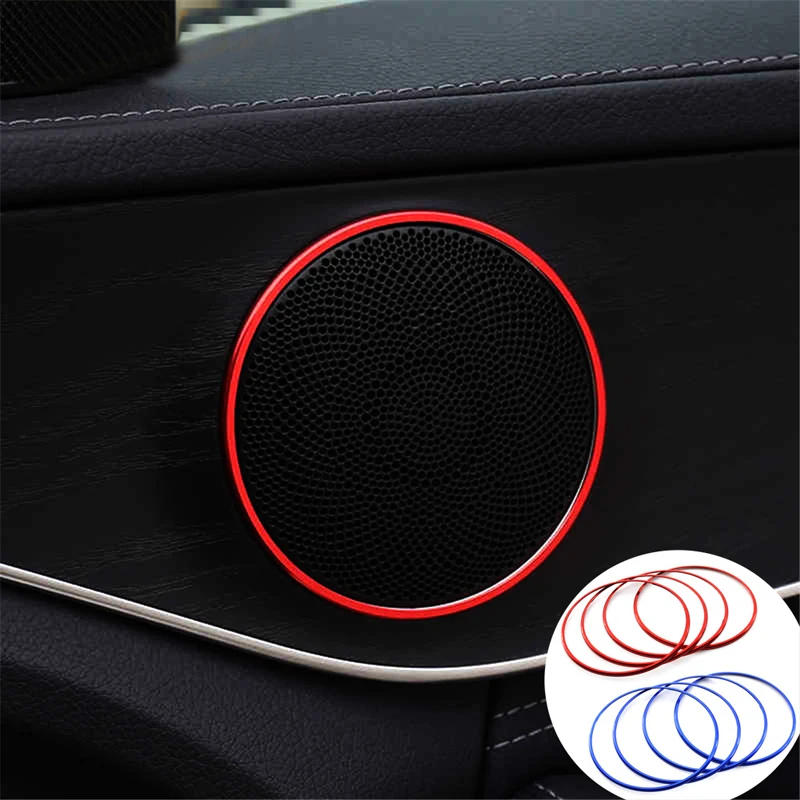

Applicable to Mercedes Benz new class C GLC class E c200l e300l door horn trim ring interior speaker ring