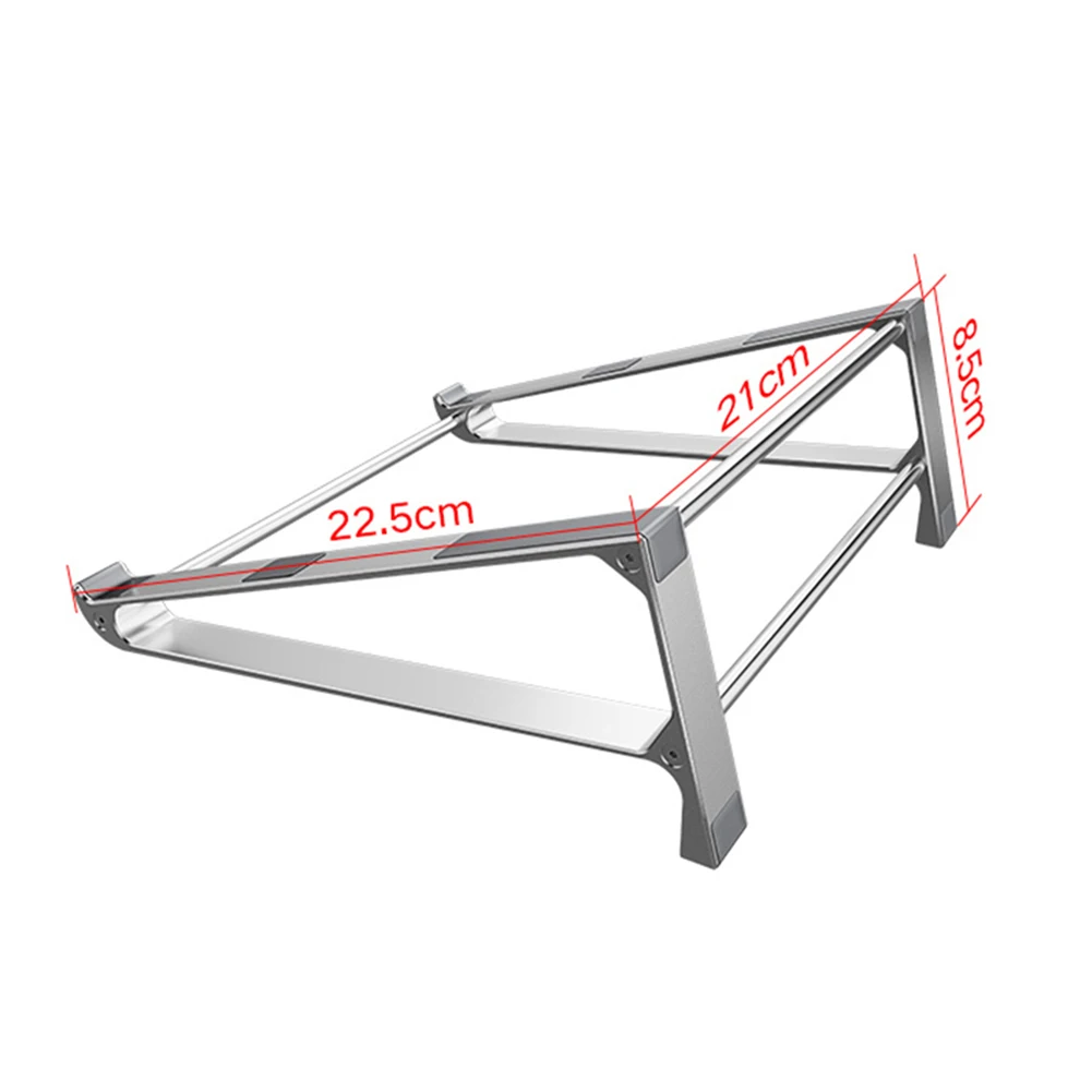 Настольная подставка для ноутбука 2 в 1 дизайнерская алюминиевая вертикальная