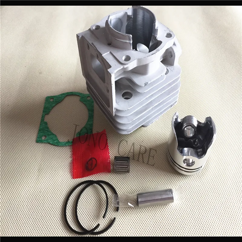 Набор поршней цилиндра кустореза 44 мм с прокладкой цилиндра и игольчатым подшипником 52CC BC520 для триммера для травы TL52 CG520 Tl43