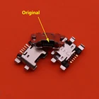 100 шт.  Лот для Huawei P SMART FIG-LX3 Micro USB разъем для зарядки разъем док-станция порт ремонт Запчасти