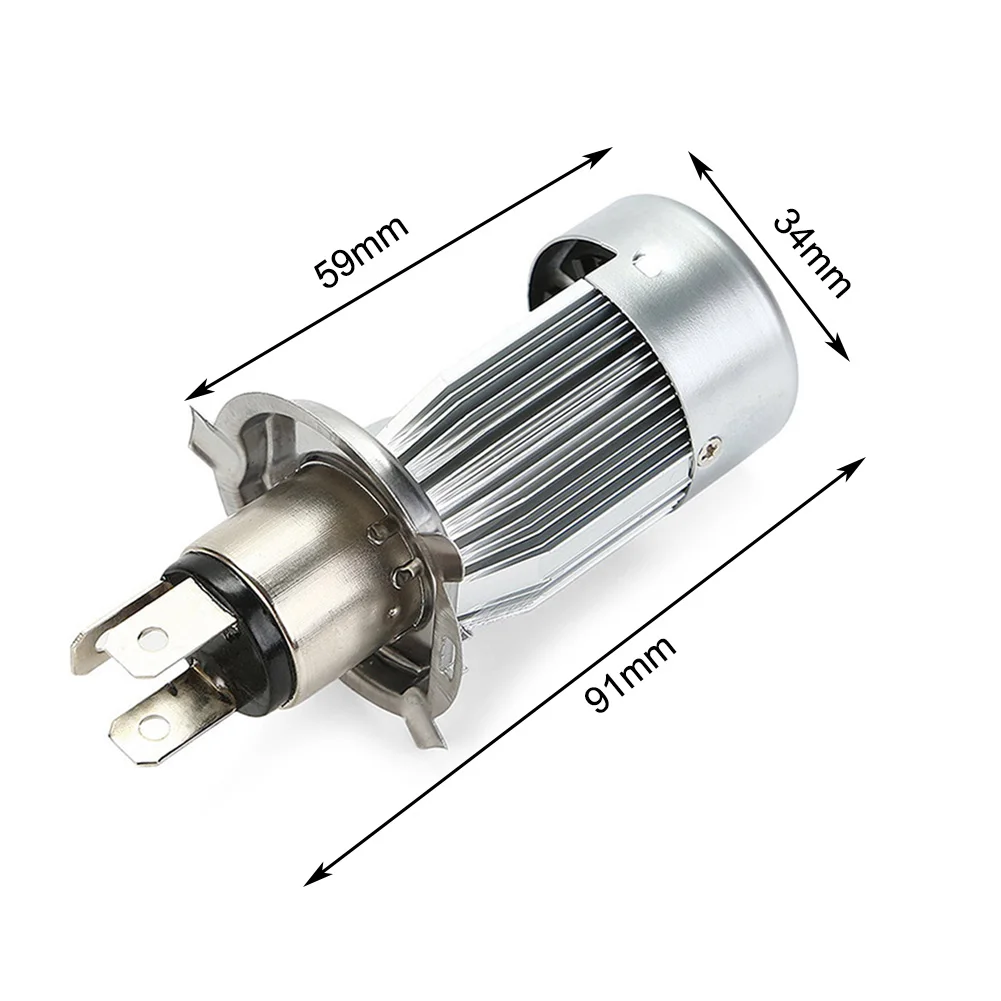 

Blue/pink Angel eye H4 LED Motorcycle Headlight Ba20d HS1 H6 Scooter Motorbike Headlamp Light Bulb DRL Accessories 12/24V