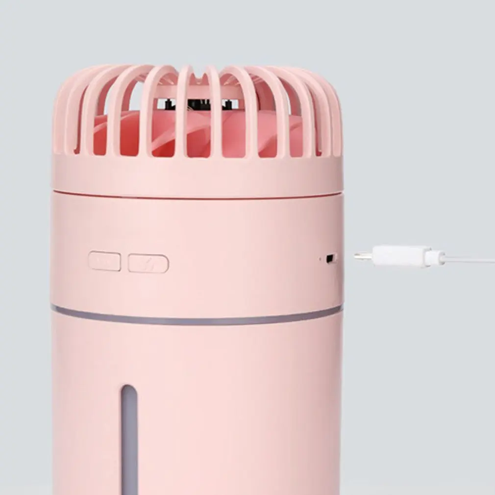 T9 двойного назначения мини увлажняющий вентилятор 400 мл Коробка перезаряжаемый