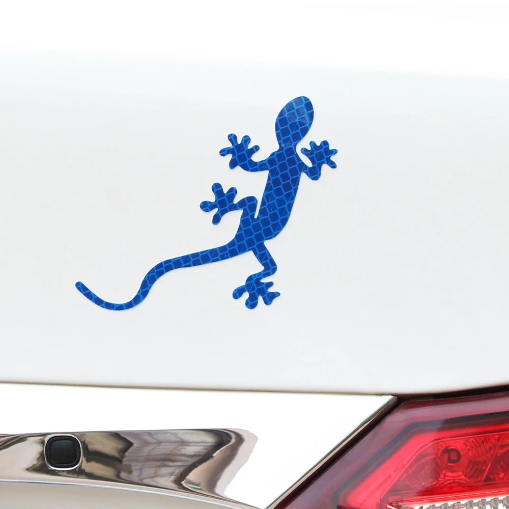 Автомобильный предупреждающий знак Gecko Светоотражающая наклейка для Toyota Camry Corolla