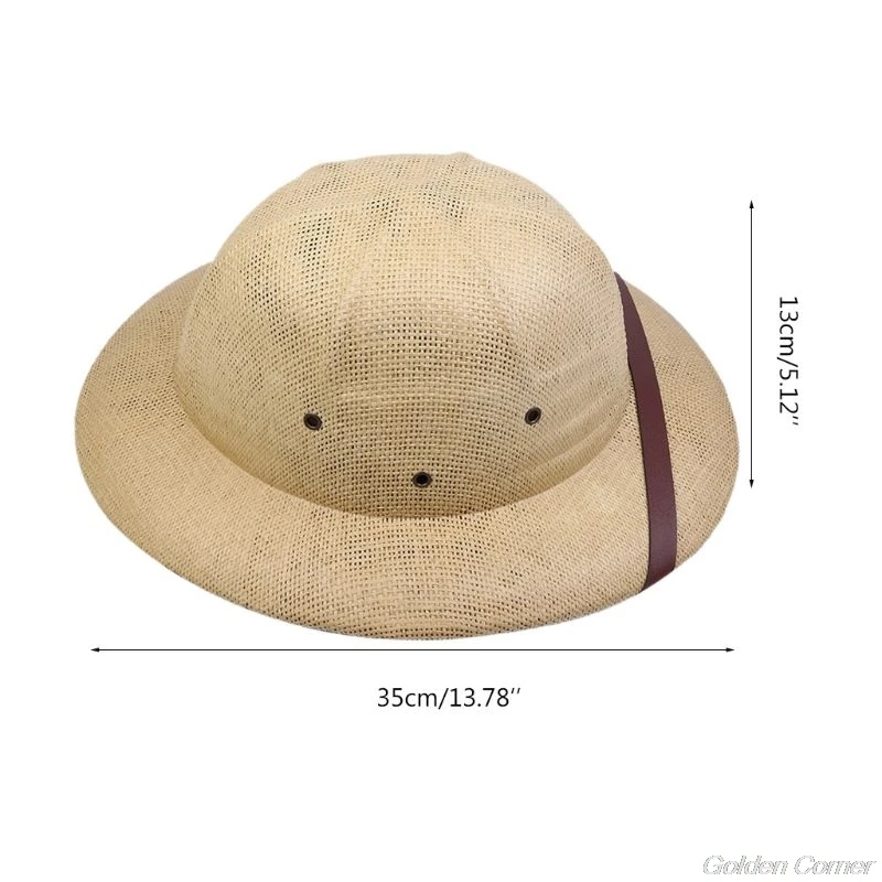 

Beekeeping Hats Straw Weaved Ventilated Beekeeper Cap Bee Insect Anti Bite Protector Beekeeping Equipment D25 20