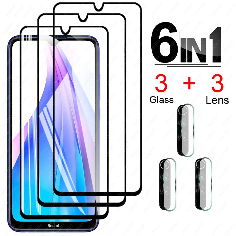 Закаленное стекло для Xiaomi Redmi Note 8 t защита экрана T защитное Note8T M1908C3XG|Защитные