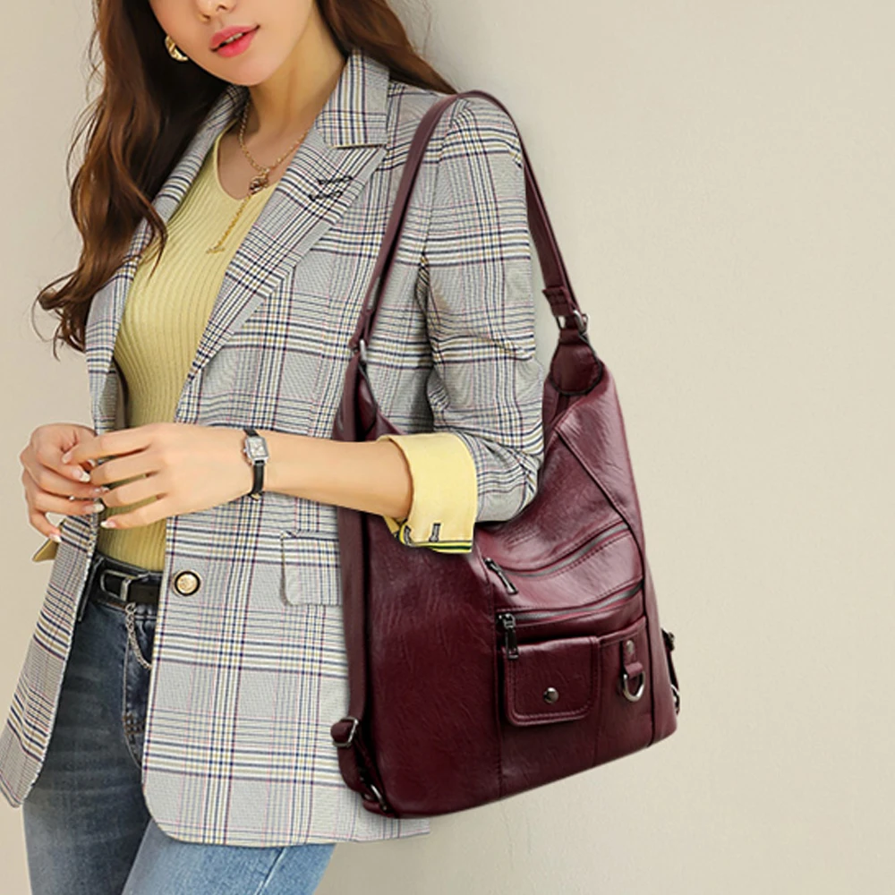 Новые брендовые винтажные кожаные сумки роскошные женские дизайнерские