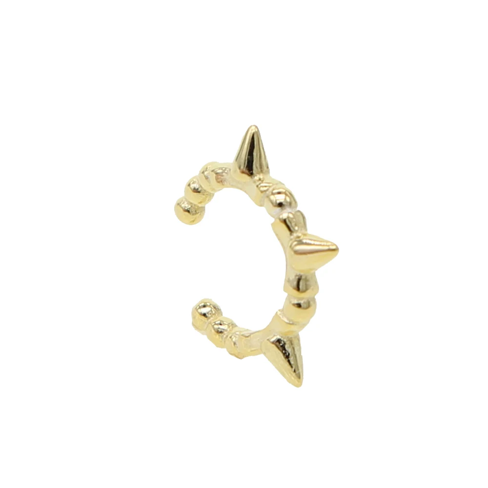 100% Стерлинговое Серебро 925 пробы Крошечный Спайк без пирсинга модные милые