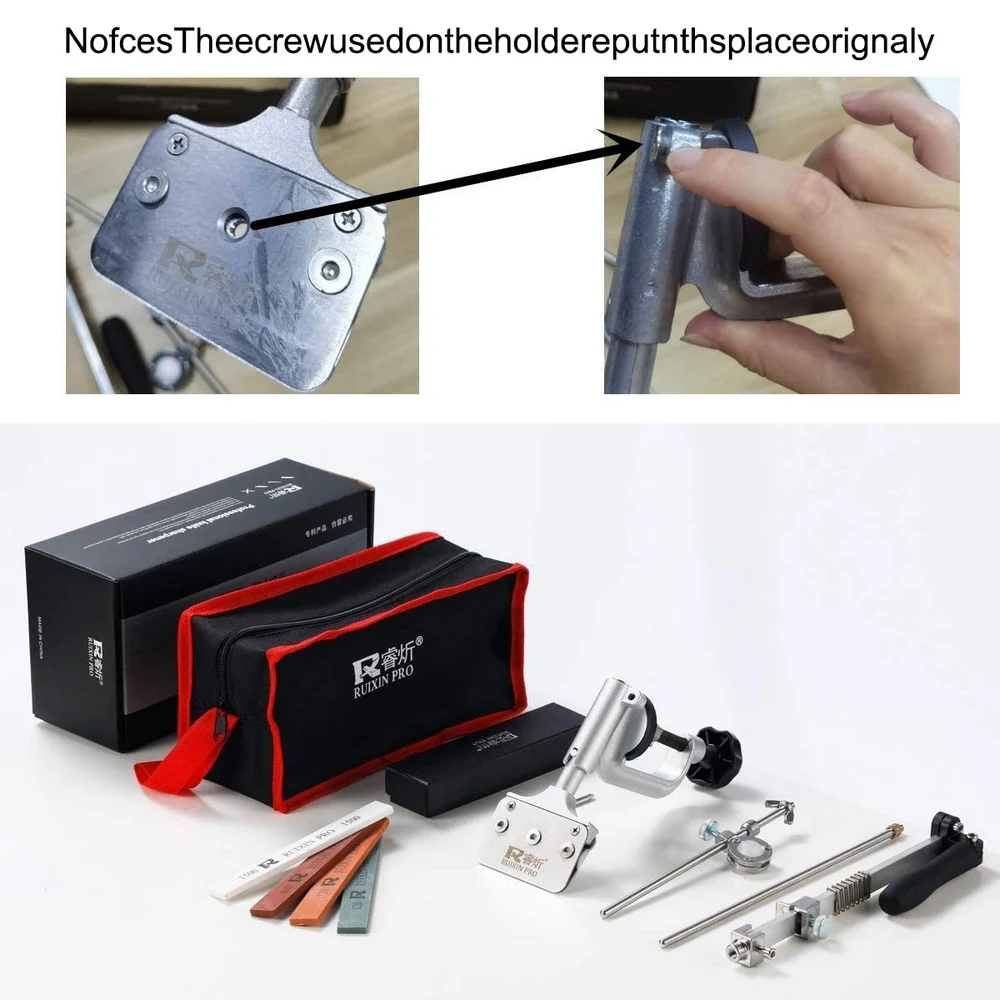 

Fixed Knife Sharpener machine with Grinder 360 Degree Flip Metal professional Whetstone kitchen tools for Sharpening knives