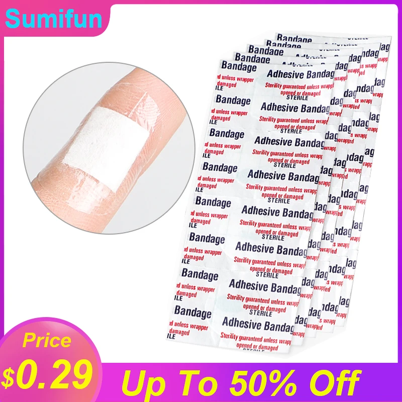 

10Pcs New Transparent Round Shape Medical First Aid Bandage Band Aid Wound Dressings Sterile Hemostasis Stickers Heel Cushion