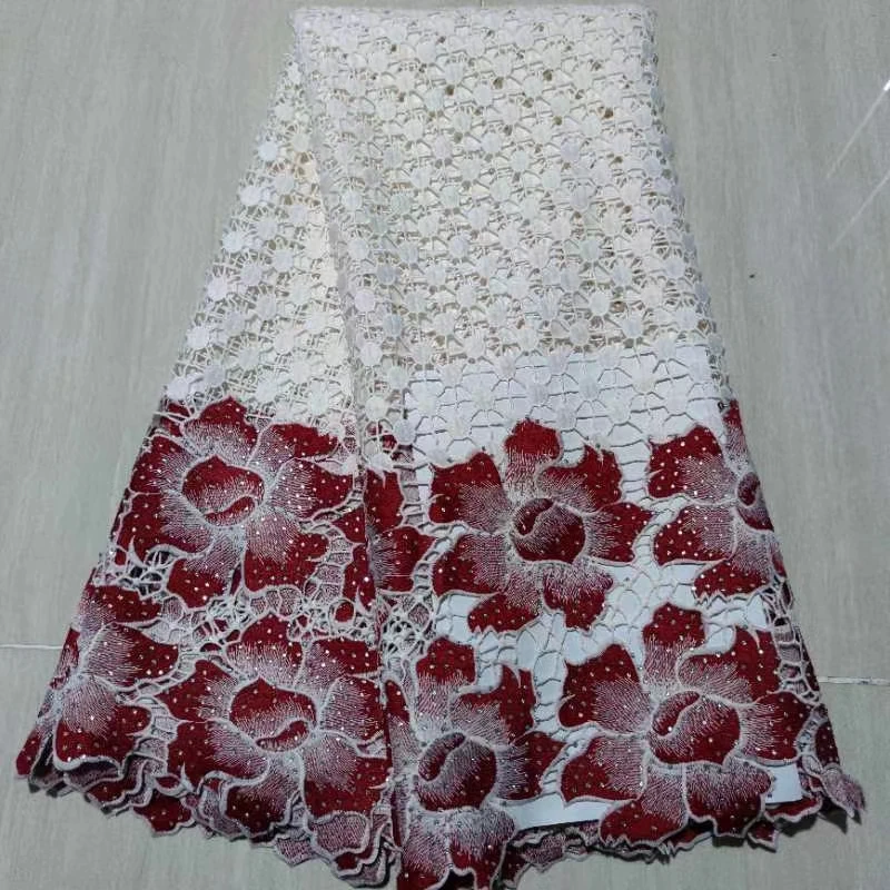 

Madison African Lace Fabric 2020 High Quality Lace Nigerian Lace Fabrics Sewing French Lace Fabric For Women Wedding Party