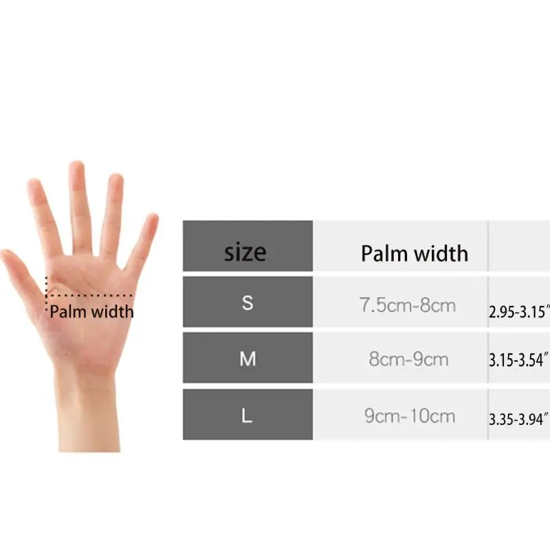 

100Pcs Disposable PVC Gloves Protective Thick Transparent Plastic Safety Mittens 85WB