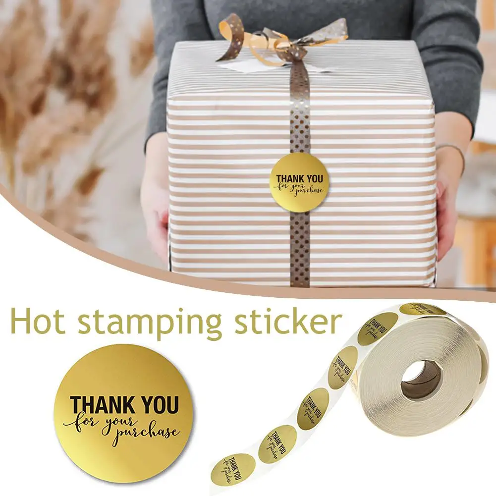 500 шт круглая наклейка из золотистой фольги бумажное полотенце корпоративная