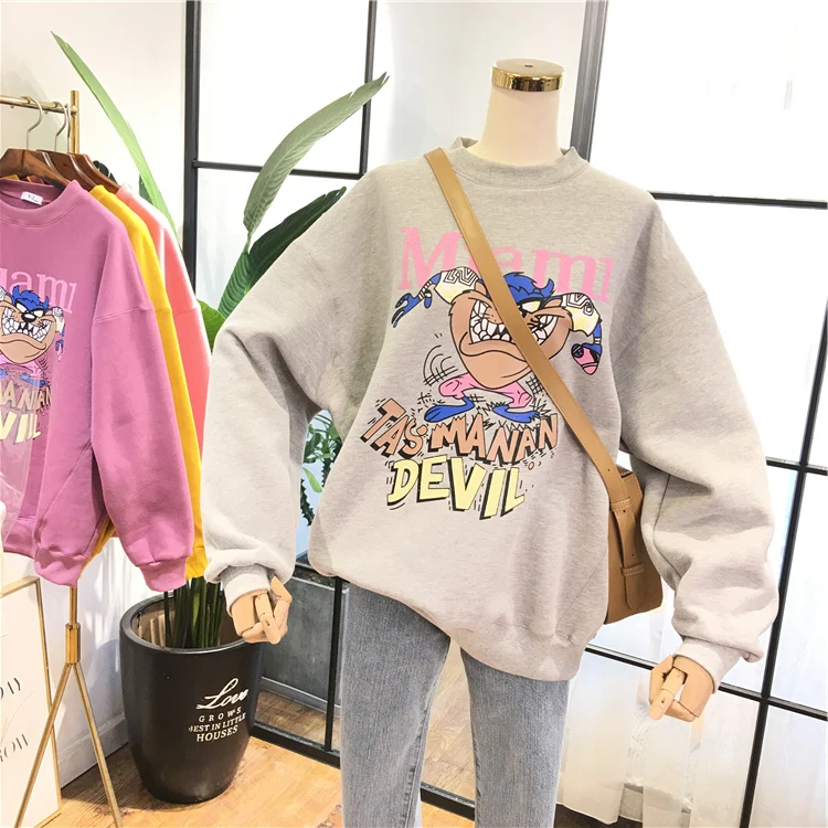 Женская толстовка с капюшоном из плотного флиса осень зима Стильная хлопковая