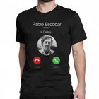 Мужские футболки с вызовом Пабло Эскобара, забавные хлопковые футболки с круглым вырезом, летние футболки, Прямая поставка