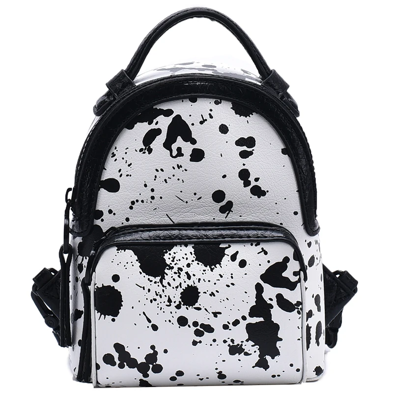 

Small School Backpacks Style Preppy Backpack 2020 fashion new high-quality PU leather Mini-Back Pack Serpentine shoulder bag