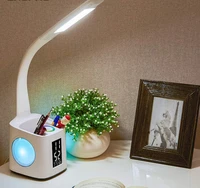 with usb charging port 10w screen calendar and color night light childrens adjustable desk lamp with pen holder best