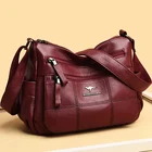 Брендовые дизайнерские сумки через плечо с несколькими карманами для женщин, сумки через плечо, 2022 Bolsas, роскошные сумки из мягкой кожи, сумки-мессенджеры