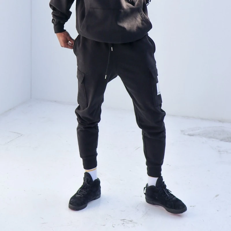 

White Sport Cargo Pants Men With Pockets 2020 Hip Hop Streetwear Jogger Trousers Gyms Fitness Casual Joggers Sweatpants Male