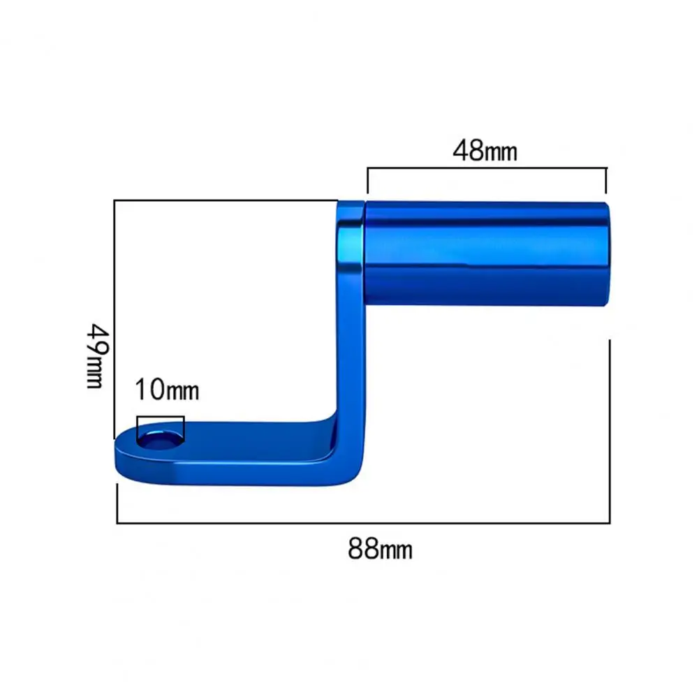 

Rearview Mirror Holder Easy to Install Non-deformation Aluminium Alloy Cell Phone Support Motorcycle Rearview Mirror Extension