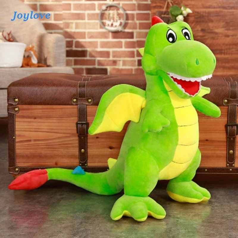 JOYLOVE Baby дракон красный хвост большая плюшевая мягкая подушка кукла|Подушки на