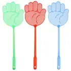 1 шт., пластиковая ловушка для мух с длинной ручкой