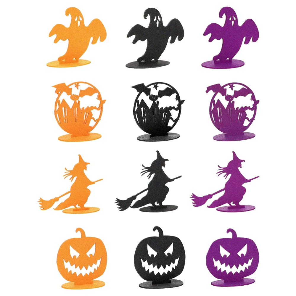 

12pcs Felt Crafts Ornament Decoration (Assorted Color)