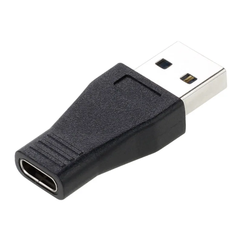 

2pcs High Speed USB 3.1 Type C Female to USB 3.0 Male Port Adapter USB-C to USB3.0 Type-A Connector Black Color Converter