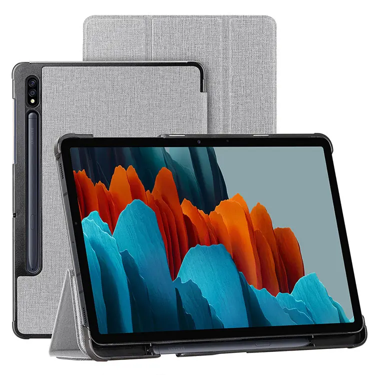 Чехол для планшета Samsung Galaxy Tab S7 11 &quot2020 + Защитная Магнитная крышка с ручкой Plus 12