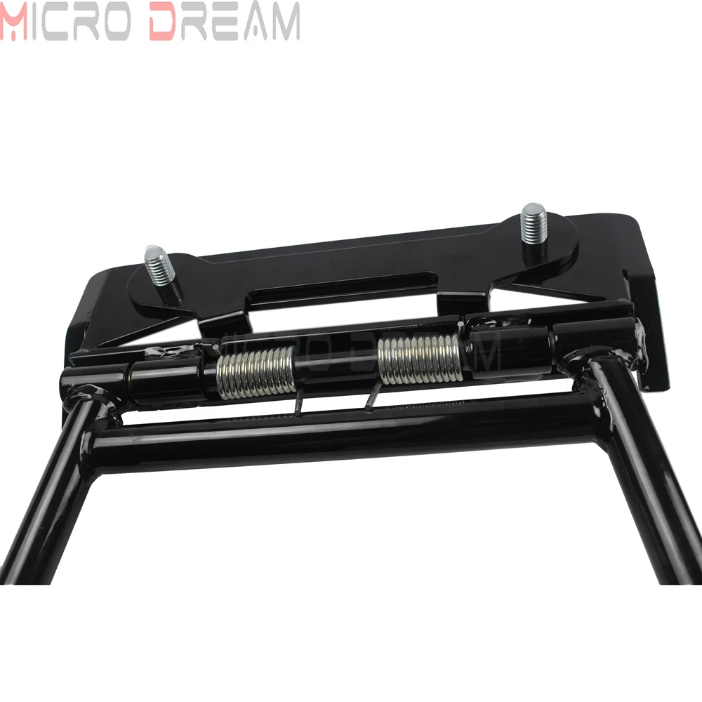 Черная стальная Центральная стойка для мотоцикла Harley Touring Electra Glide Road King FLHTS FLHR FLT