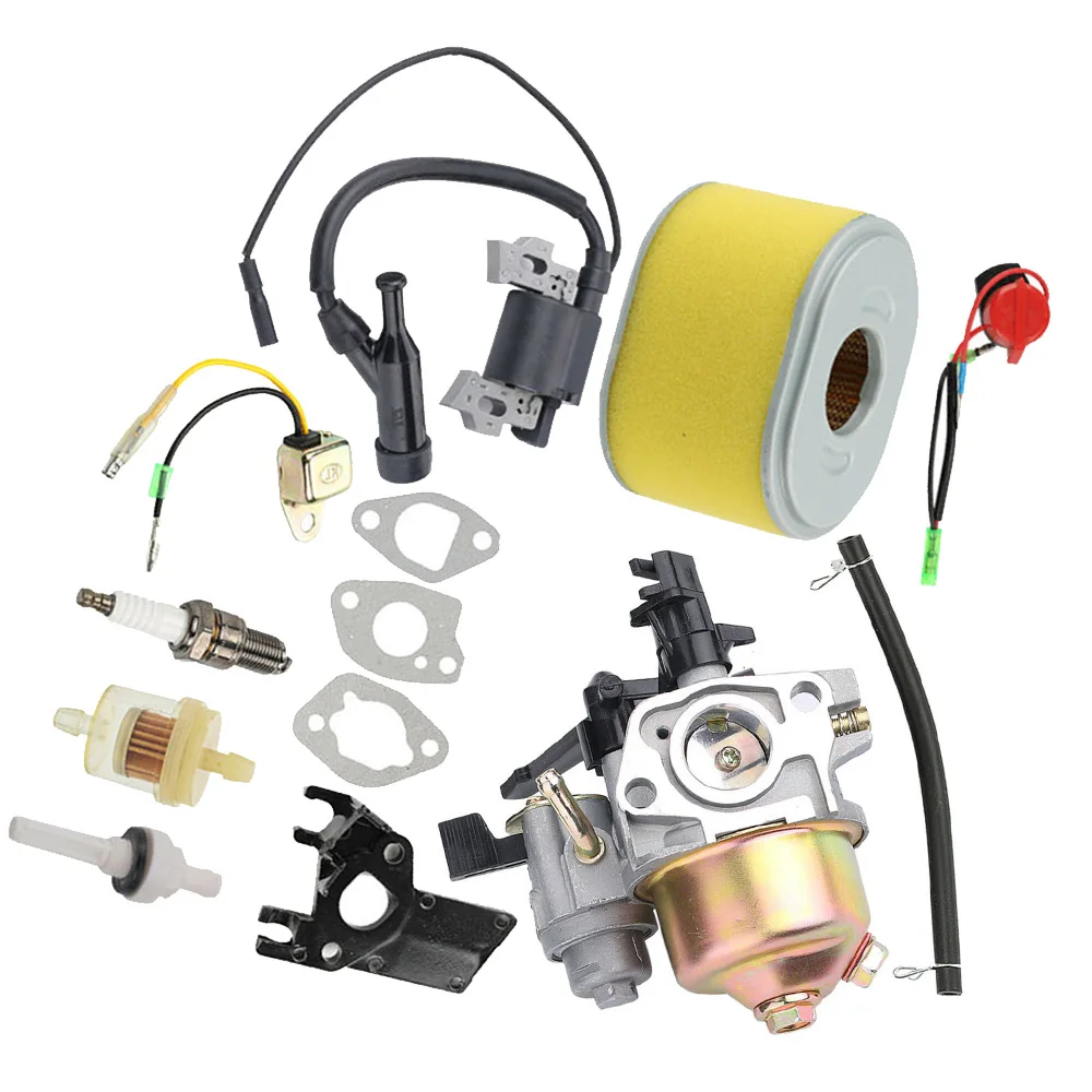 Карбюратор воздушный фильтр масляная труба Переключатель Свеча зажигания