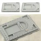 Флокированная доска из бисера для самостоятельного изготовления браслетов, ожерелий, бисероплетения, органайзер, лоток, дизайн, инструменты для измерения, аксессуары