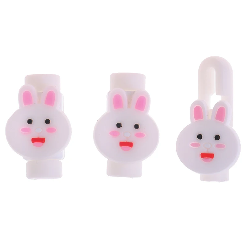 

r Stickers Cartoon Usb Data Cable Protector Set With Charger Stickers Spiral Cord Protector