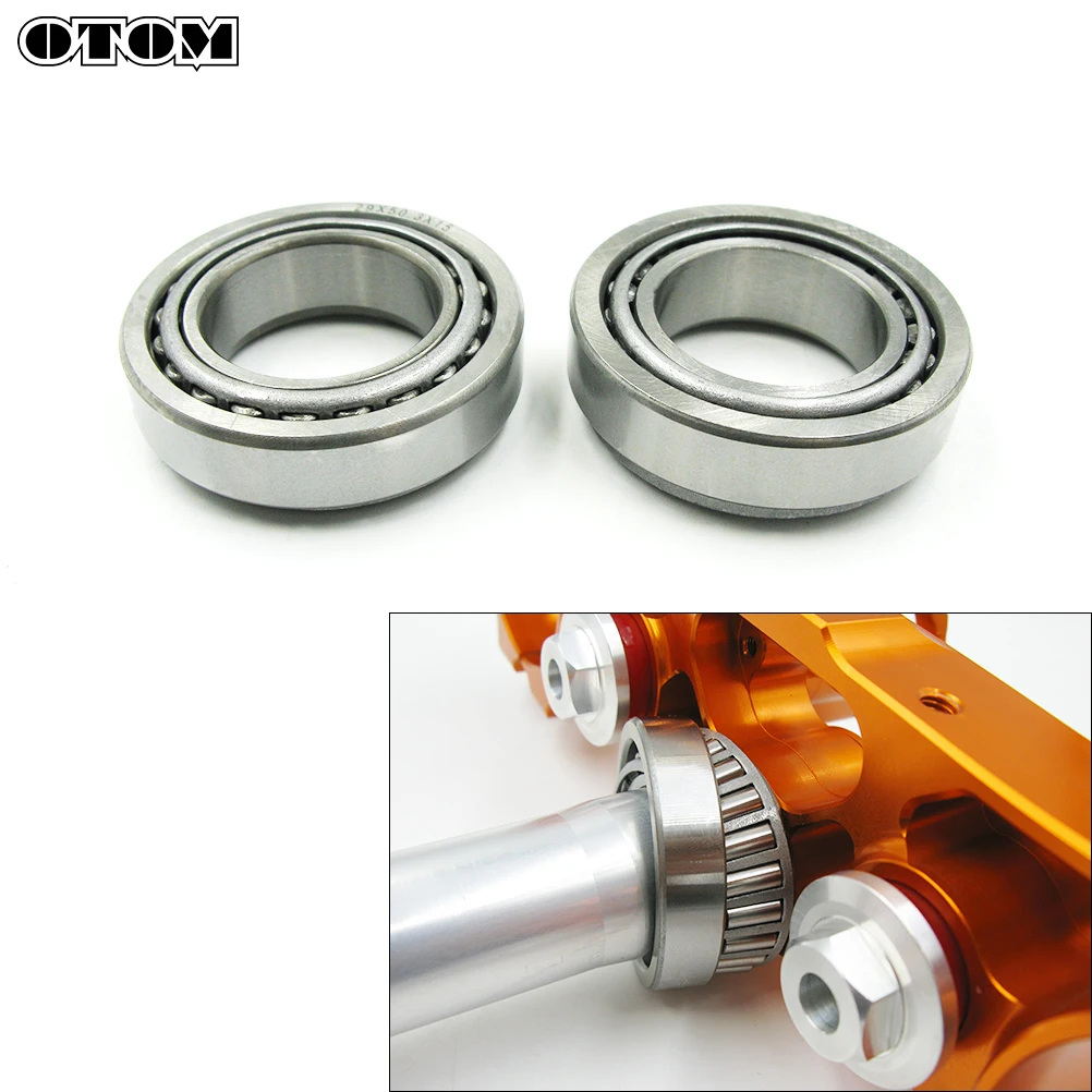 

OTOM Motorcycle Steering Stem Bearing Directional Column Bearings 29*50.3*15 Nut For KTM 125-500 SX/SXF XC/XCW EXC/EXCF Pit Bike