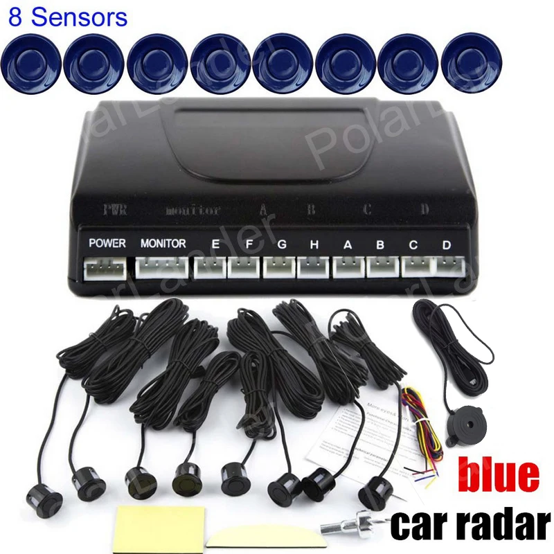 Комплект системы детектора звуковой сигнал BEBE индикатор тревоги зонд 8 датчиков