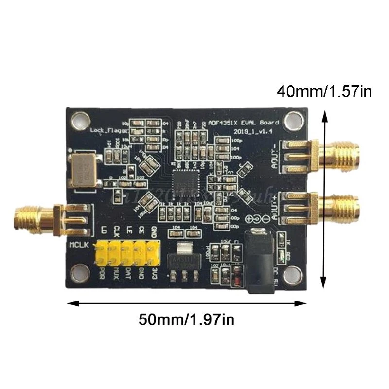 

35M-4.4GHz PLL RF Signal Source Frequency Synthesizer ADF4351X EVAL Development