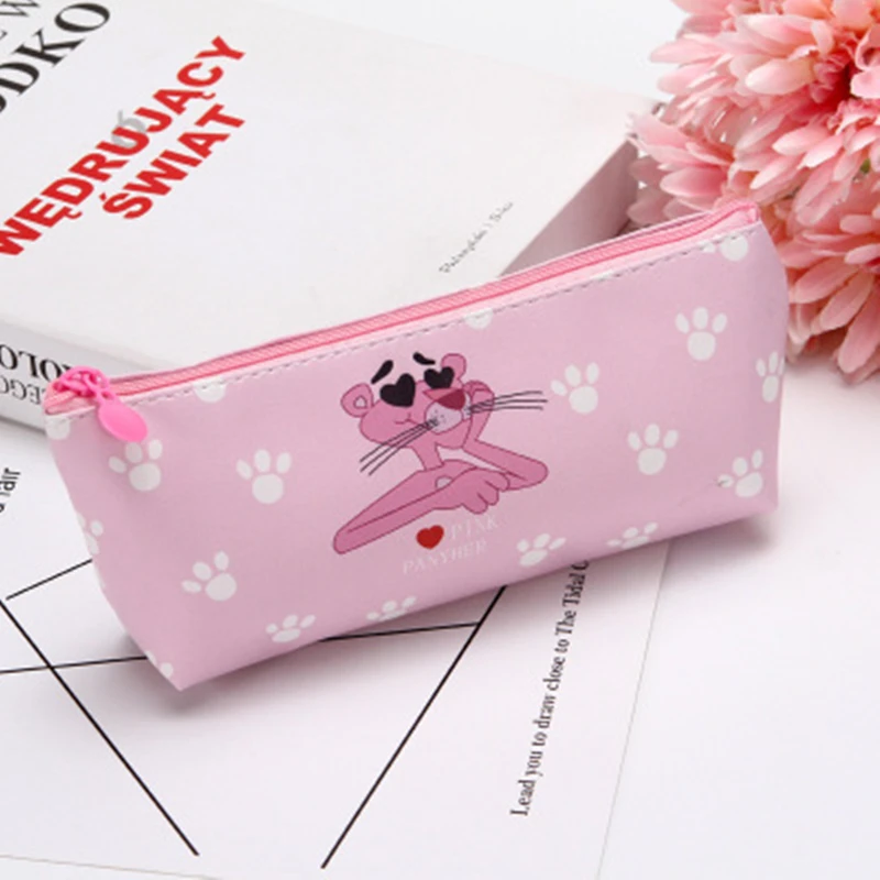 1 шт./Продавать кавайный чехол для карандаша с героями мультфильмов Милая Розовая