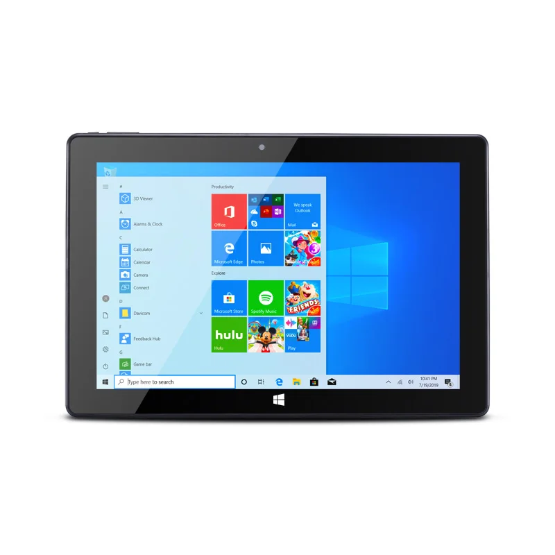 CENAVA W10 PRO 10.1inch 2 in 1 Tablet PC Intel Celeron N3450 IPS 1280*800 Win10 4G RAM 64G ROM Bluetooth 2.0MP/5.0MP