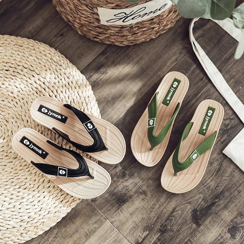 

Multipurpose Indoor Outdoor Slippers Women Shoes Thick House Slippers Flip Flops Women Slides Summer Non-slip Middle Heel