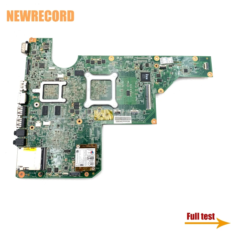 Материнская плата DDR3 для ноутбука HP CQ62 G62 610160-001 597673-001 бесплатный процессор