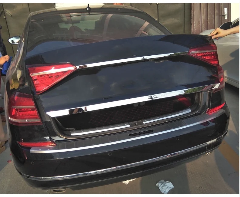 Для моделей VW PASSAT B7.5/17 2016-2018 хромированная задняя багажная дверь отделка кромки