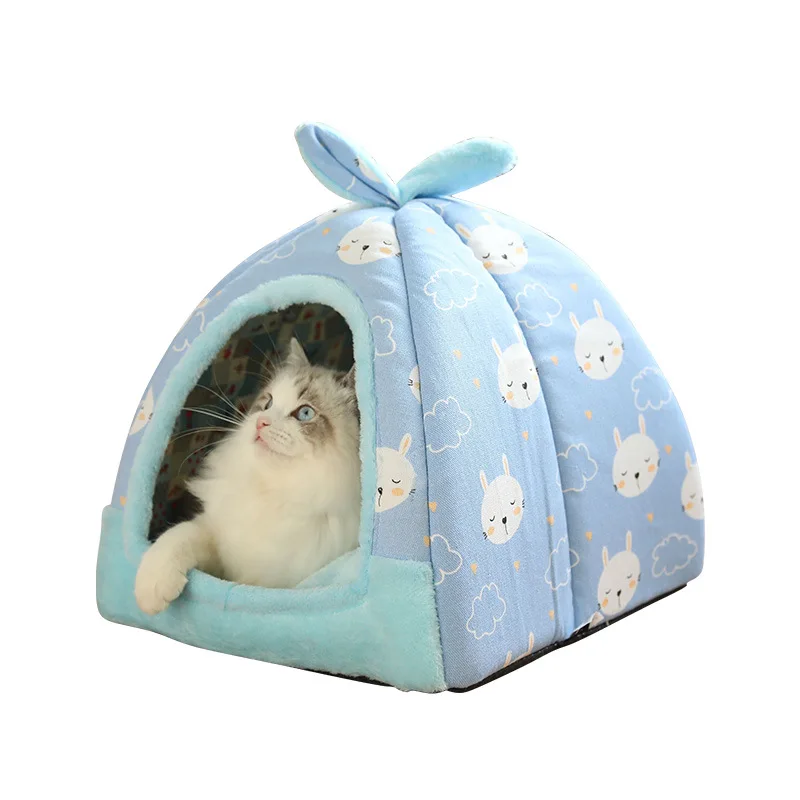 Petshy моющаяся кровать для собаки, кошки, домик для питомца, средние и большие собаки, Юрта, палатка для щенка, кошки, гнездо для дивана, для питомца, пещера, коврик, подушка для собаки, для дома - Цвет: Pet-624-8