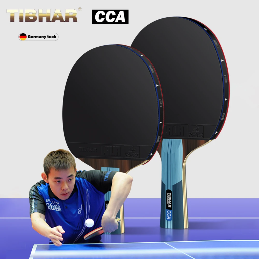 TIBHAR Chen Chien-bir baskı masa tenis raketi abanoz VII bıçak Ping Pong raket CCA Ping Pong yarasa hızlı saldırı
